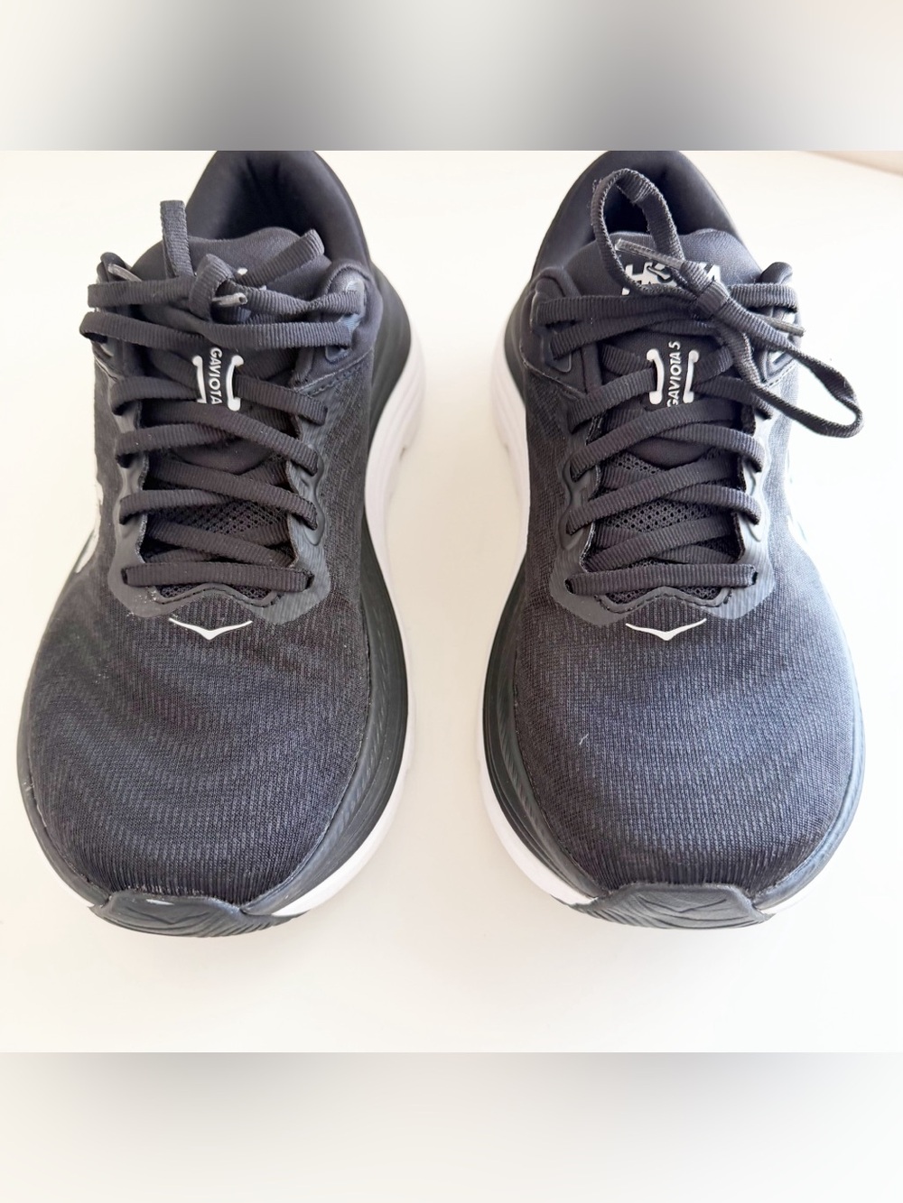 HOKA Women’s Gaviota 5 Black Running Shoes size 8B - Picture 3 of 10
